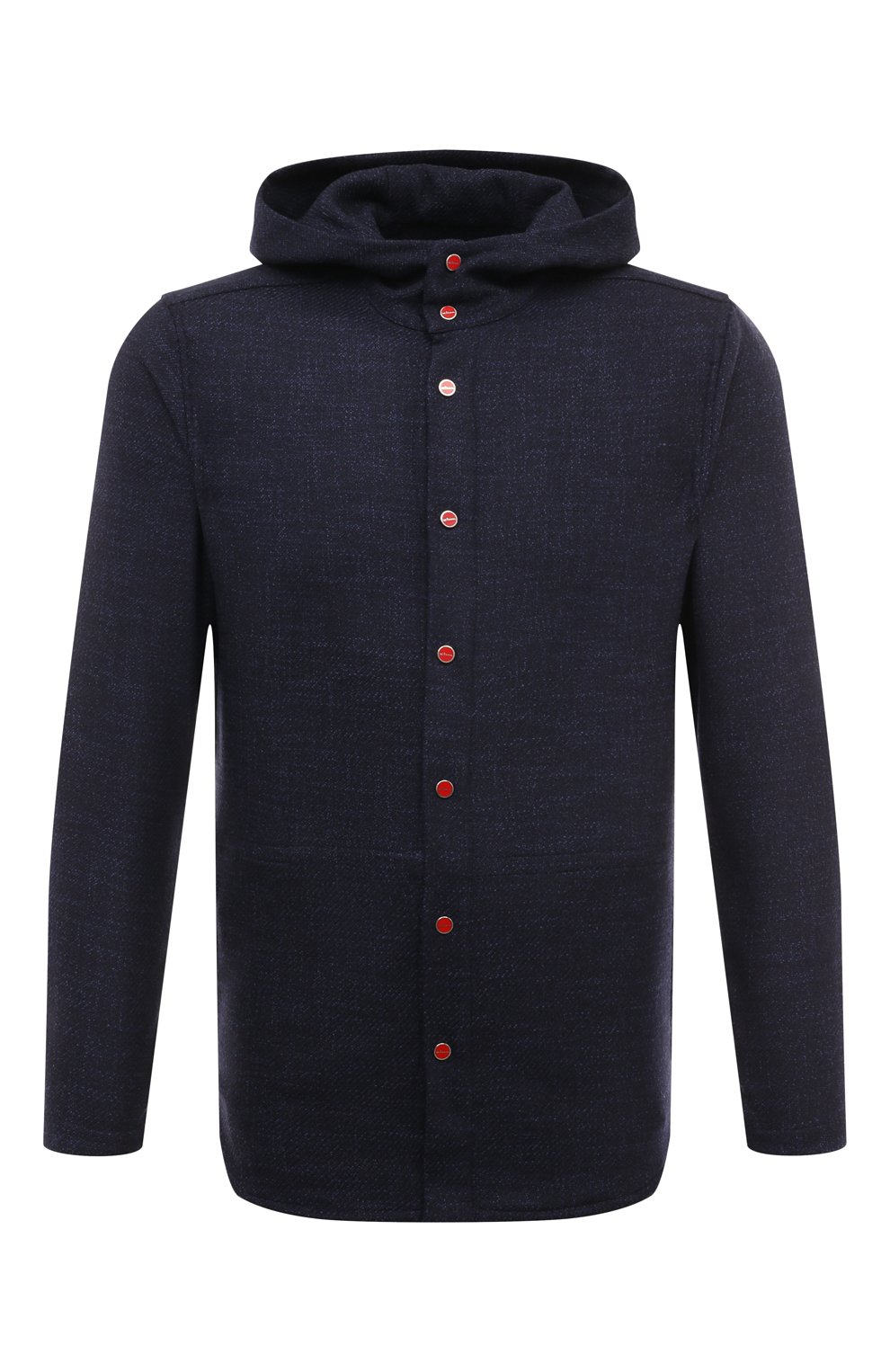 Рубашка из шерсти и шелка KITON, арт. UMCPETEK0170E04, фото 1