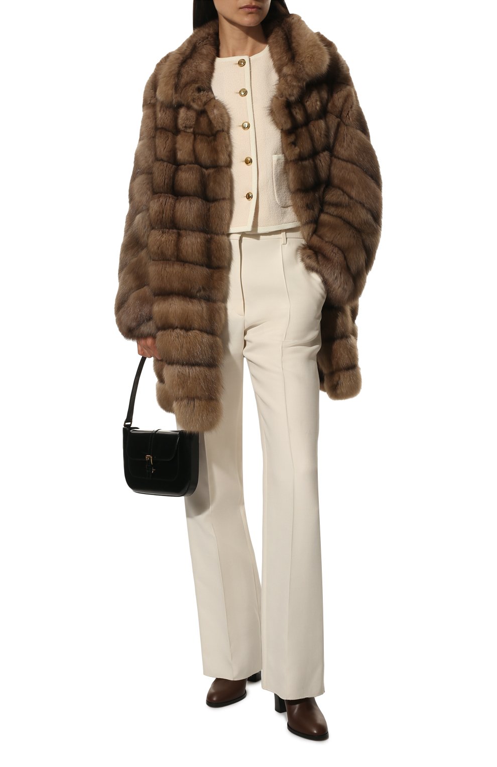 Двусторонняя шуба из меха соболя VICTORIA KUSENKOVA, арт. 723604087579, фото 2