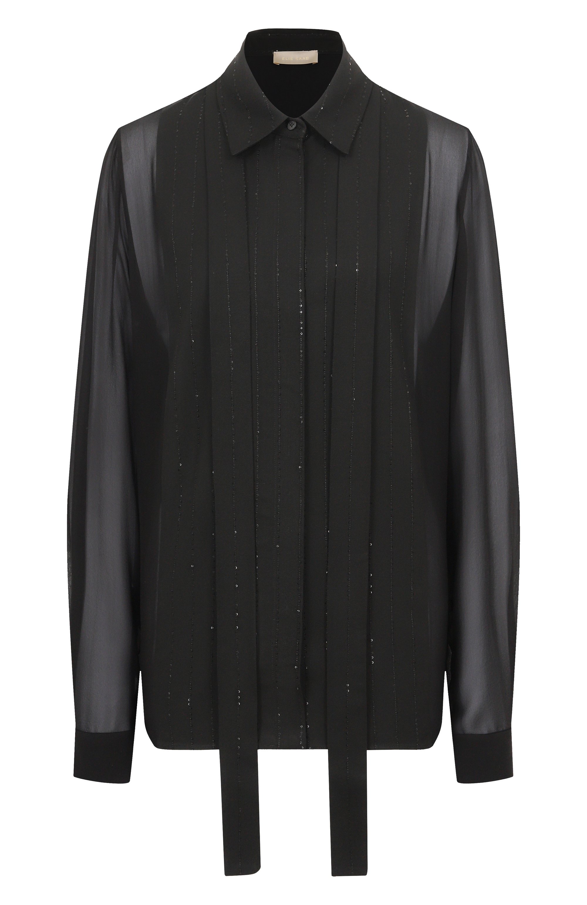 Блузка из вискозы и шелка ELIE SAAB, арт. SH082NP25/CD019, фото 1