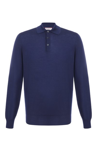 Мужская поло из шерсти и кашемира BRUNELLO CUCINELLI, арт. M2400295