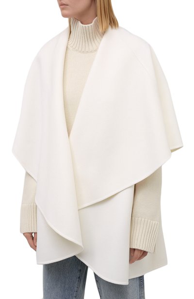 Накидка из шерсти и кашемира VALENTINO, арт. WB3CF0A515E, фото 3