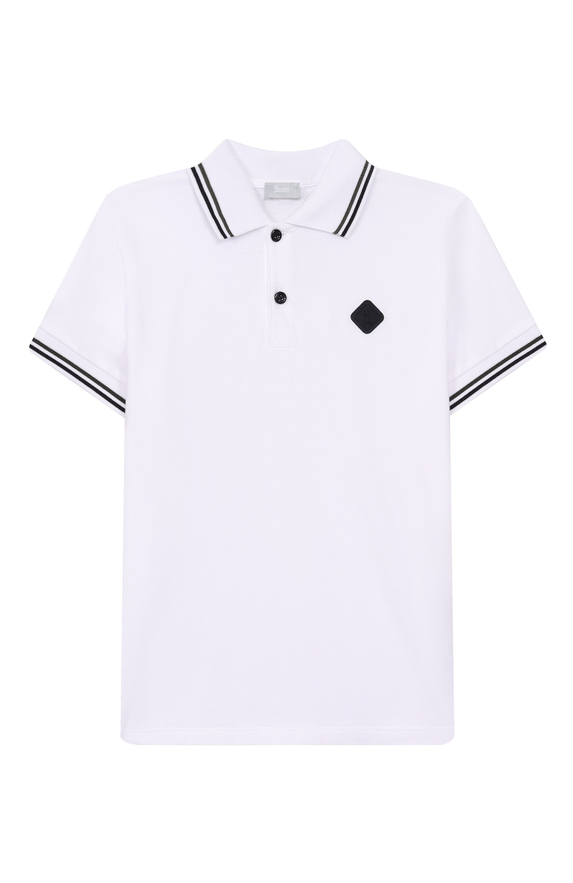 Хлопковое поло HERNO, арт. JPL00002B/54003/10A-14A, фото 1