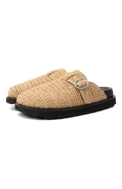 Женские сабо из рафии JIL SANDER, арт. J44WP0030-P2306