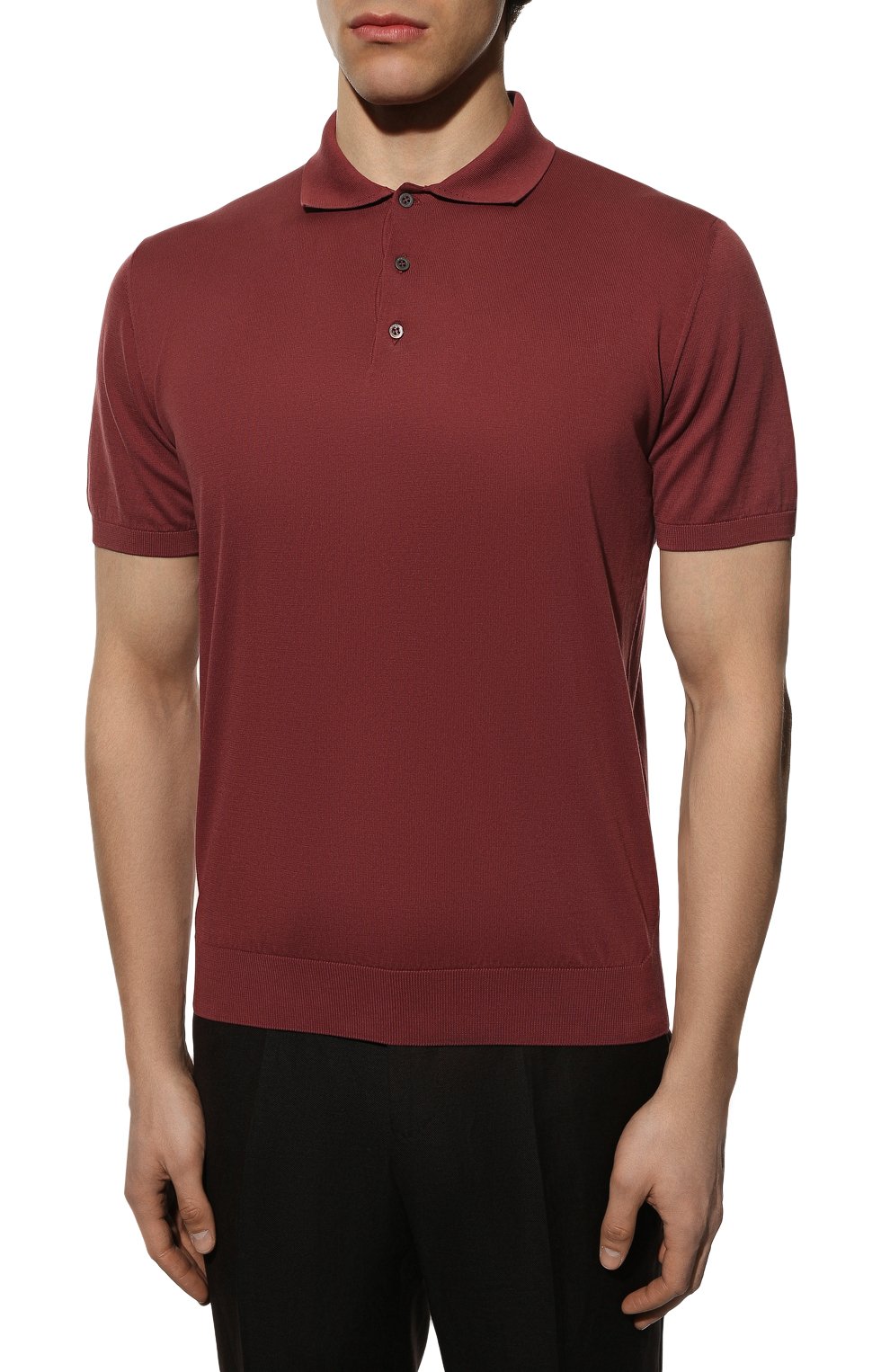 Хлопковое поло CORNELIANI, арт. 89M582-2125136/00, фото 3