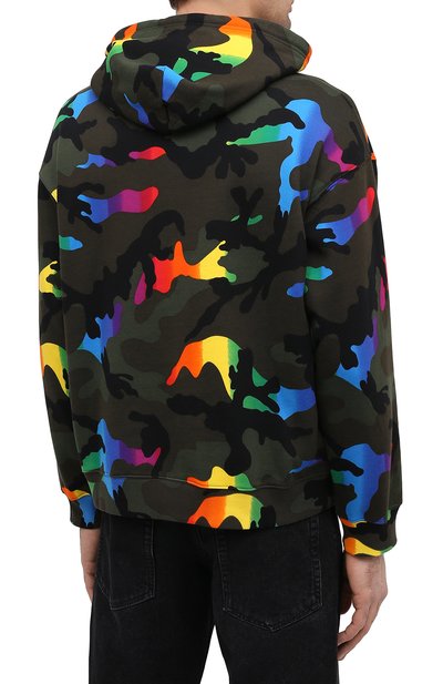 Хлопковое худи VALENTINO, арт. VV3MF06H72N, фото 4