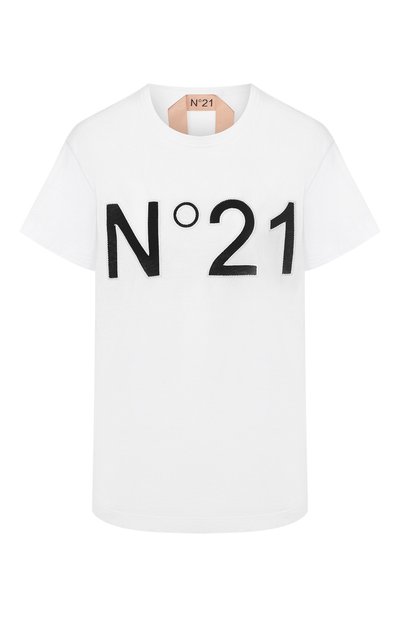 Женская хлопковая футболка N21, арт. 20E N2P0/F011/6314