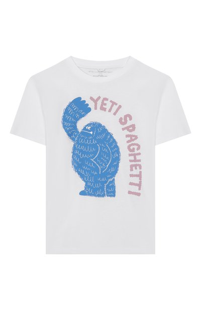 Хлопковая футболка STELLA MCCARTNEY, арт. TX8Q81