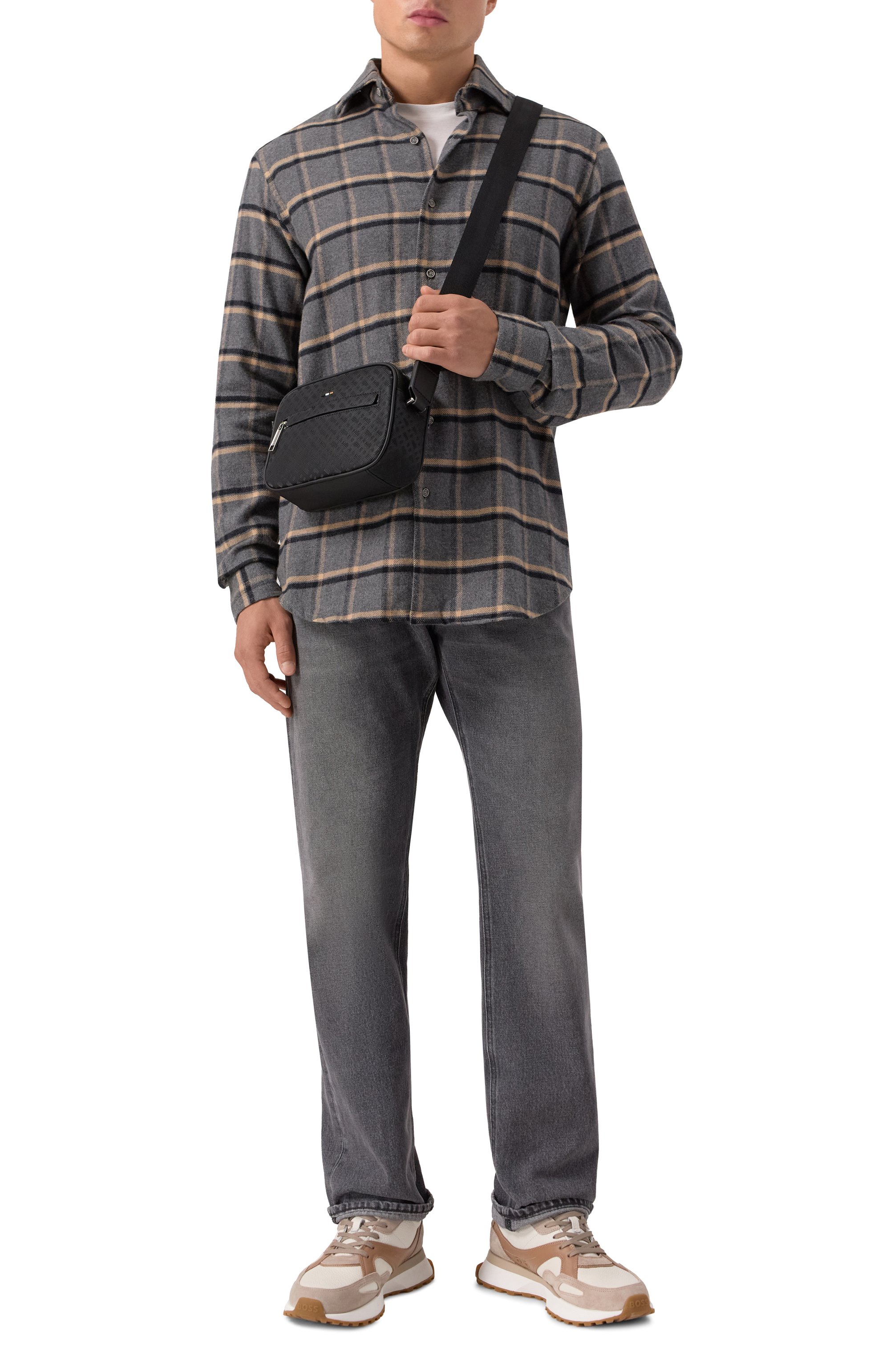 Сумка ray BOSS черного цвета по цене 20950 руб., арт. 50548071, фото 7 Сумка ray BOSS, арт. 50548071, фото 7