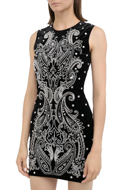 Платье BALMAIN черного цвета по цене 442000 руб., арт. UF16342/P050, фото 3 Платье BALMAIN, арт. UF16342/P050, фото 3