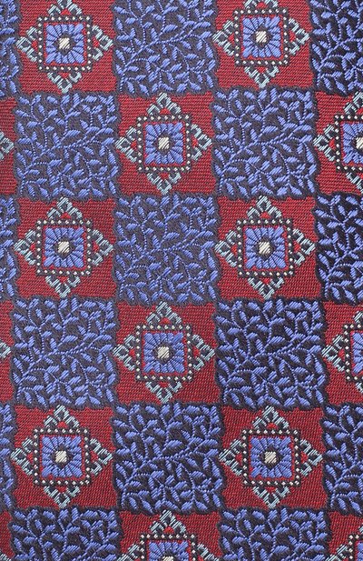 Шелковый галстук CANALI синего цвета по цене 14650 руб., арт. 18/HJ02866, фото 3 Шелковый галстук CANALI, арт. 18/HJ02866, фото 3