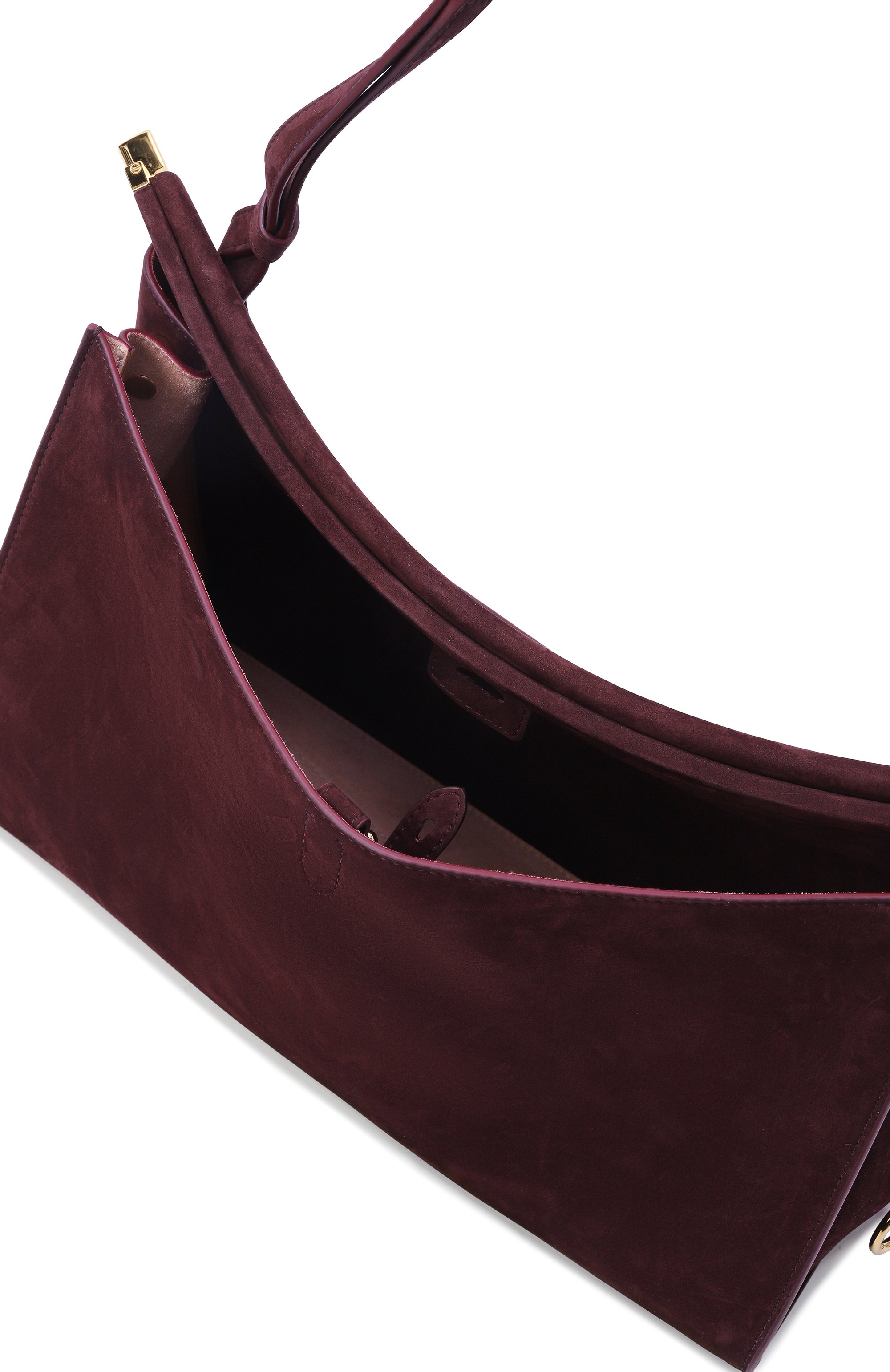 Сумка le click pocket 35 ALAIA темно-бордового цвета по цене 446500 руб., арт. AA1L2038CA214, фото 5 Сумка le click pocket 35 ALAIA, арт. AA1L2038CA214, фото 5