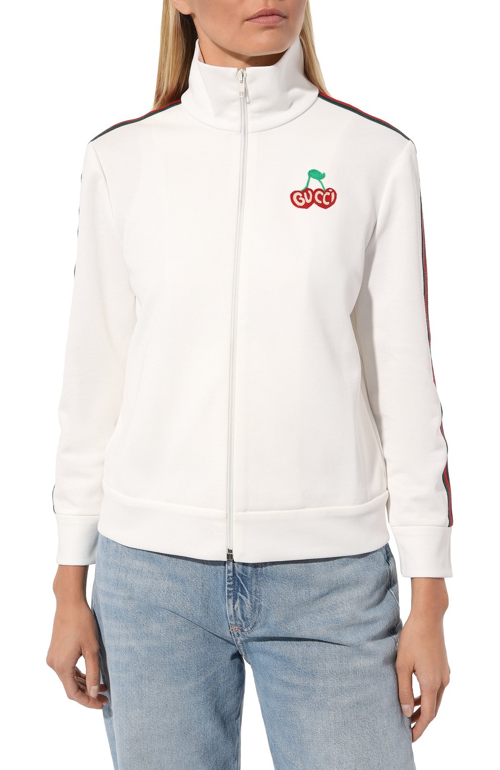 Толстовка GUCCI белого цвета по цене 128160 руб., арт. 625025 XJCUI, фото 3 Толстовка GUCCI, арт. 625025 XJCUI, фото 3