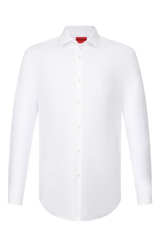Хлопковая сорочка HUGO 50555295 Белый 50555295