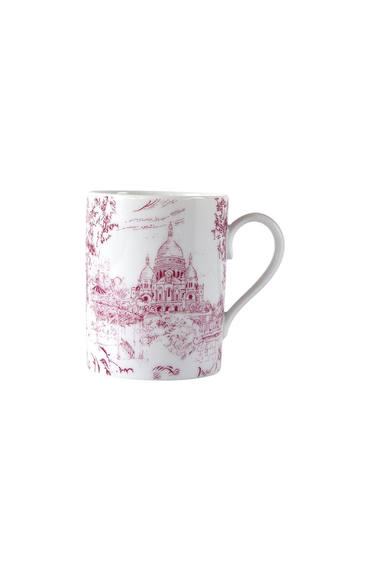 Кружка tout paris prune BERNARDAUD фиолетового цвета, арт. 1983/7348 | Фото 1 (Региональные ограничения белый список (Axapta Mercury): Не проставлено; Нос: Не проставлено; Коллекция: Tout Paris; Ограничения доставки: fragile-2)