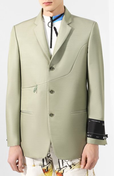 Однобортный пиджак OFF-WHITE, арт. 0MEF055S20H770204600, фото 3