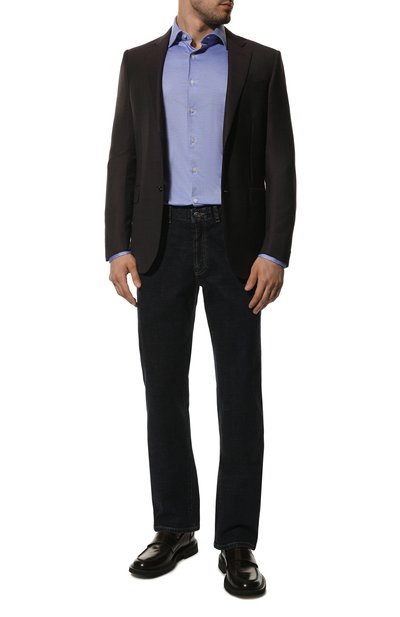 Хлопковая сорочка ALESSANDRO GHERARDI, арт. JERSEY/6885, фото 2