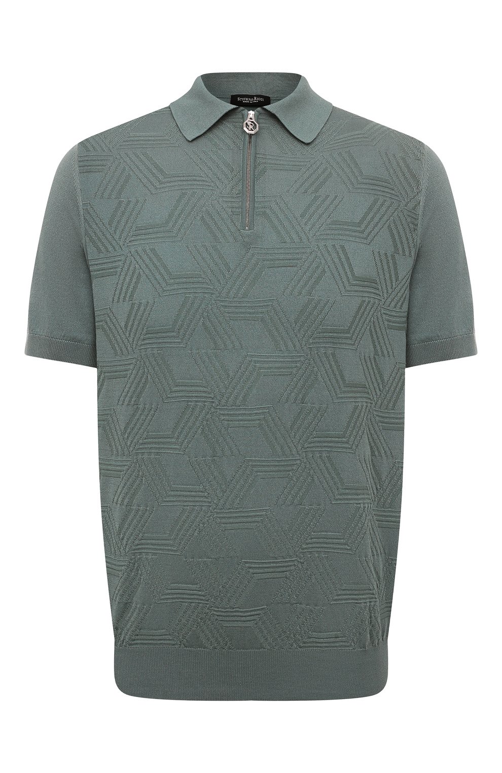 Поло из шелка и хлопка STEFANO RICCI, арт. K818047P31/F23175, фото 1