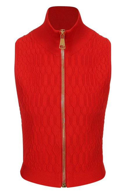 Женский топ из вискозы BALMAIN, арт. FF0AB203/KJ03