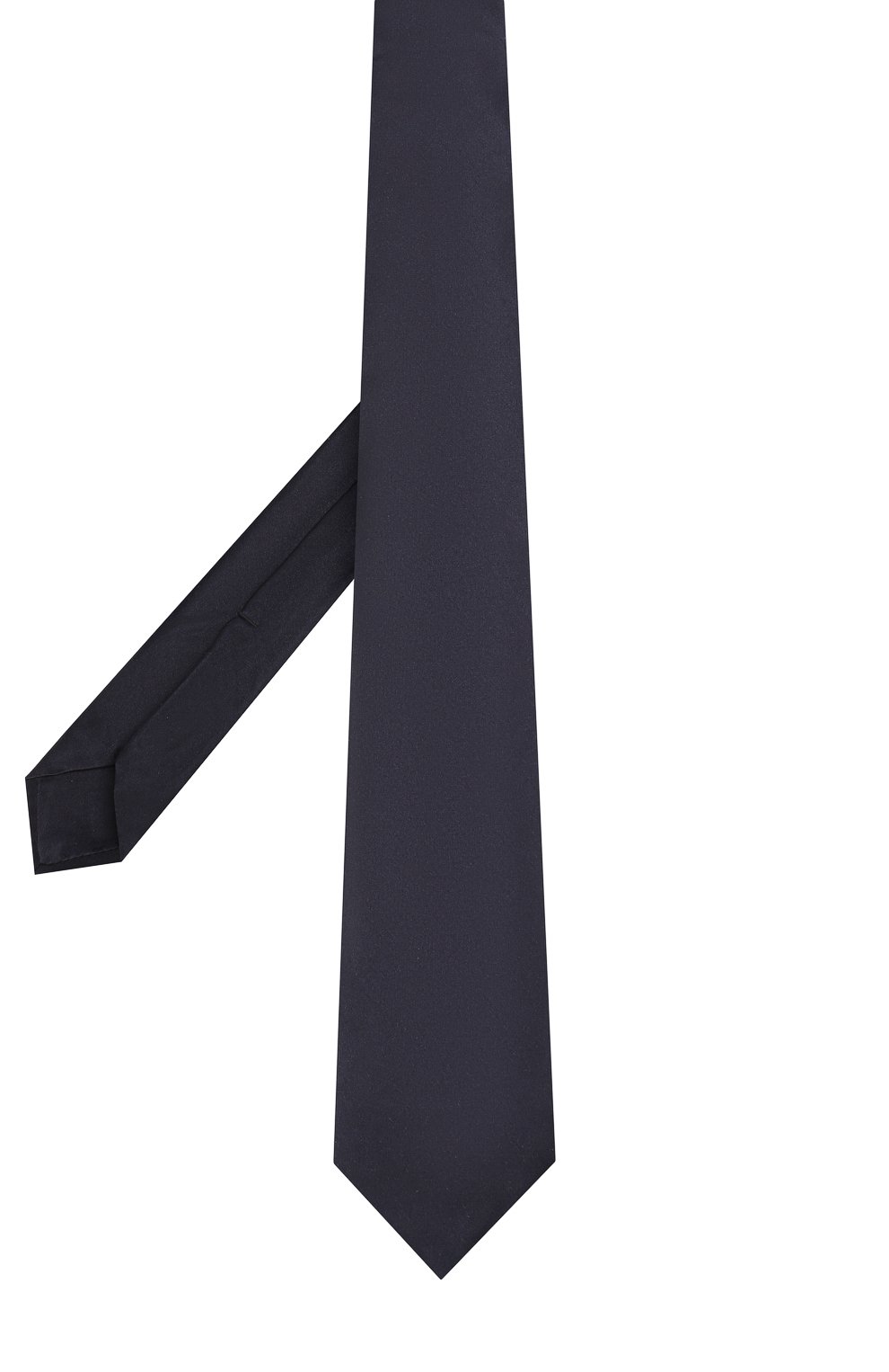 Шелковый галстук ZILLI черного цвета по цене 28100 руб., арт. 50001/TIE, фото 2 Шелковый галстук ZILLI, арт. 50001/TIE, фото 2