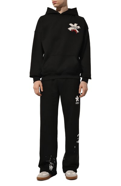 Хлопковые брюки COMME DES FUCKDOWN, арт. CFABM01323, фото 2