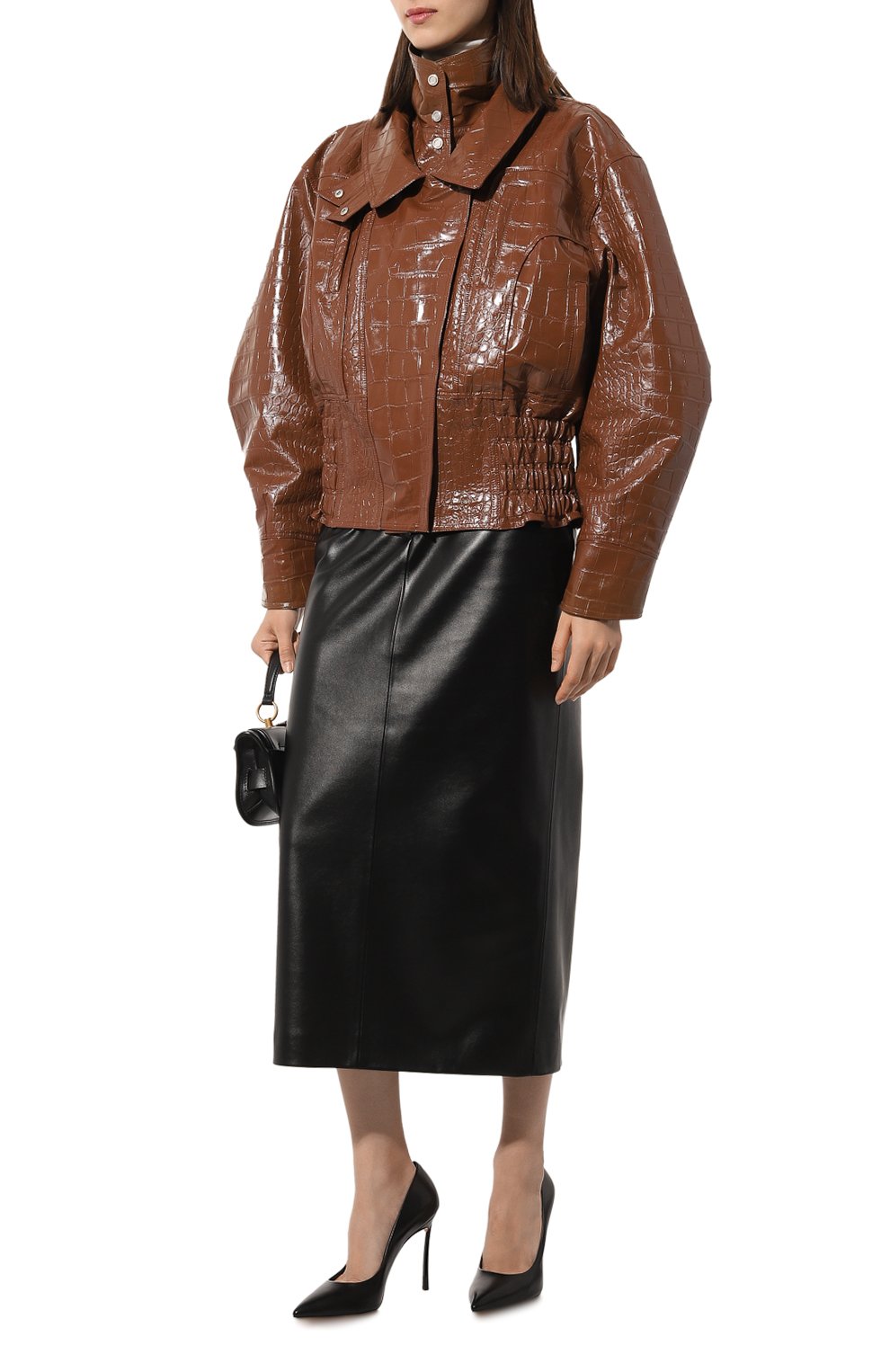 Кожаные туфли blade 100 CASADEI, арт. 1F915W100TMIN0R9000, фото 2