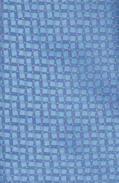 Шелковый галстук ZILLI голубого цвета по цене 28800 руб., арт. 57021, фото 4 Шелковый галстук ZILLI, арт. 57021, фото 4