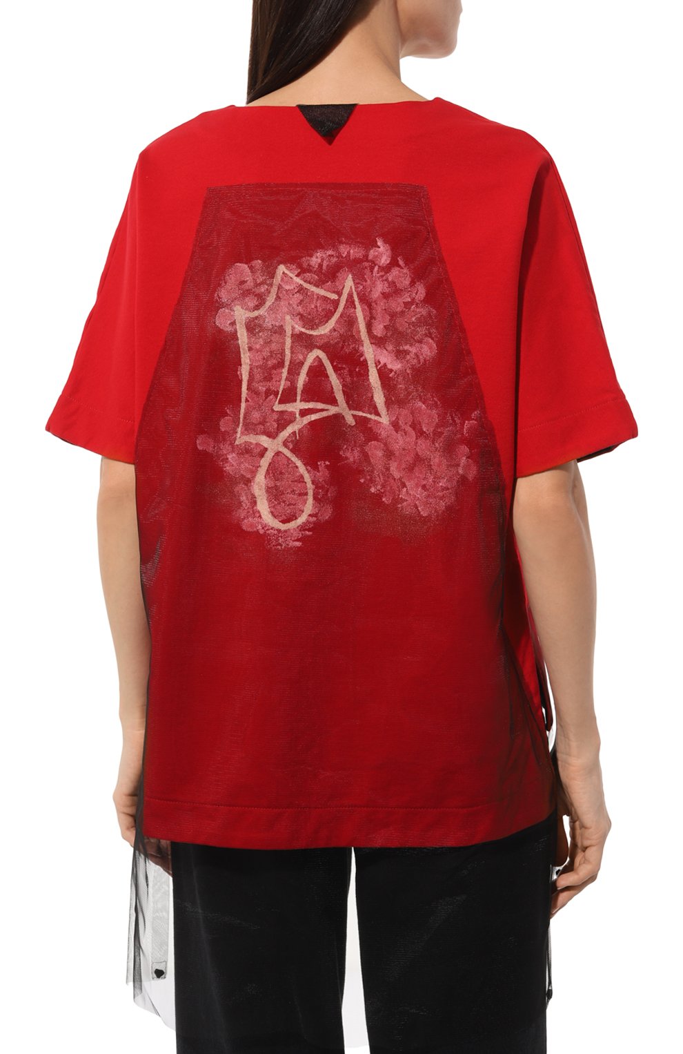 Футболка из хлопка и льна MIDGARD PARIS, арт. V3-TS1401-RD, фото 4