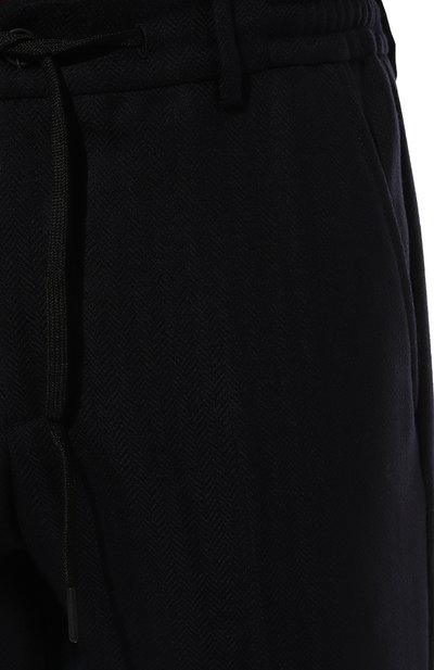 Шерстяные брюки BERWICH темно-синего цвета по цене 34350 руб., арт. SPIAGGIA/CA1931, фото 5 Шерстяные брюки BERWICH, арт. SPIAGGIA/CA1931, фото 5