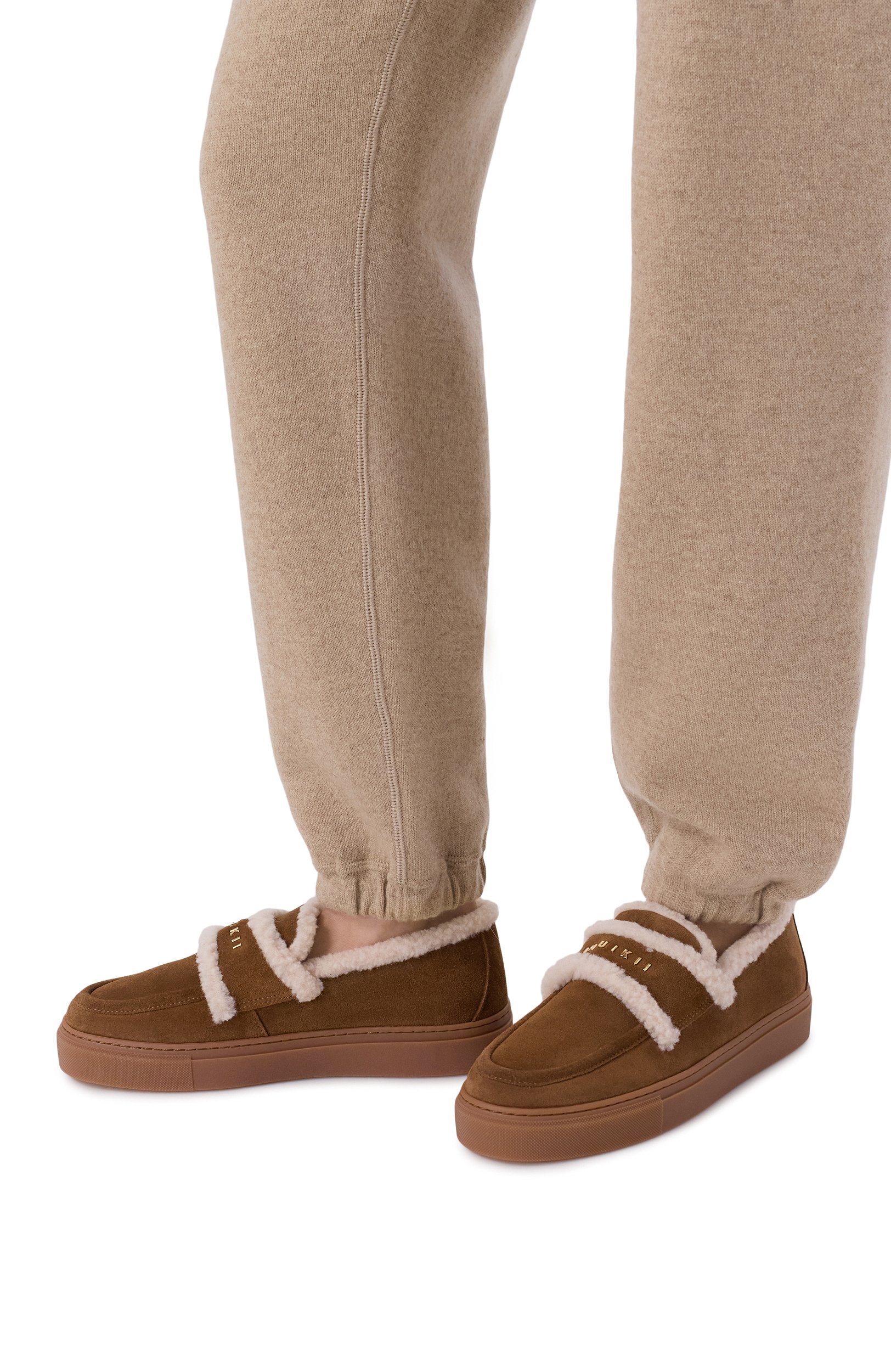 Замшевые лоферы shearling loafer INUIKII, арт. 1006.003.0021, фото 2