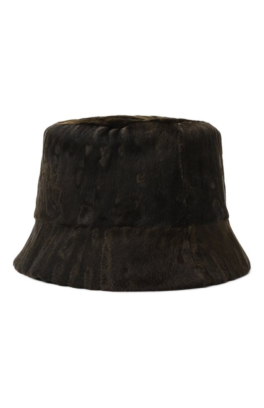 Панама из каракульчи VICTORIA KUSENKOVA 157100061042 Коричневый  157100061042 Фото 2