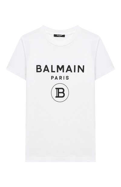 Хлопковая футболка BALMAIN, арт. 6N8561/NX290/4-10, фото 1