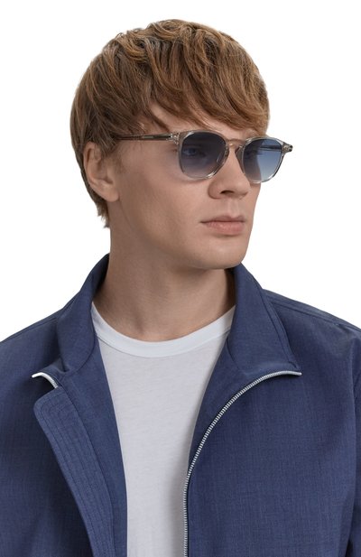 Солнцезащитные очки TOM FORD голубого цвета по цене 51450 руб., арт. TF1302 20W, фото 2 Солнцезащитные очки TOM FORD, арт. TF1302 20W, фото 2