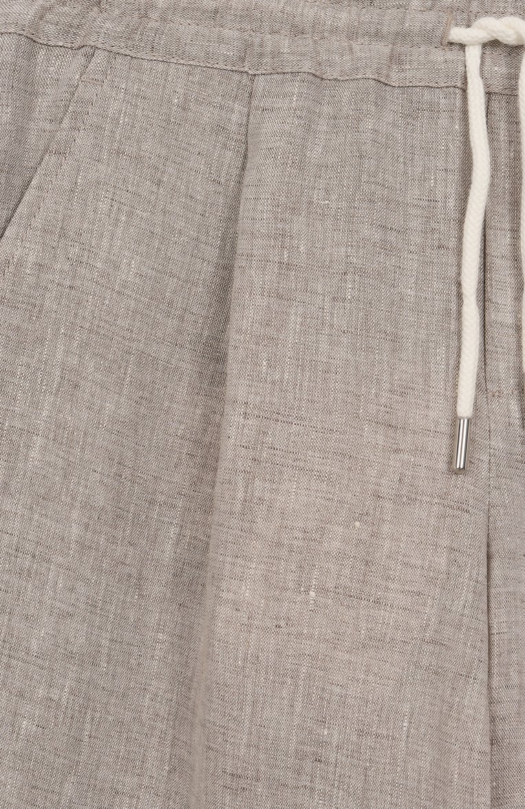 Льняные брюки BRUNELLO CUCINELLI, арт. BB430P503B, фото 1