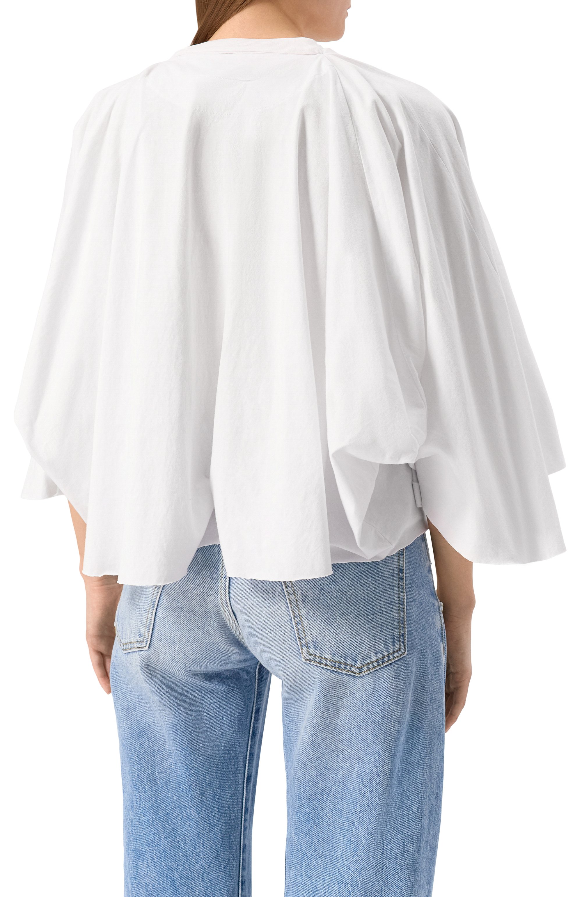 Хлопковый топ MM6, арт. S62NH0038/M20115, фото 4