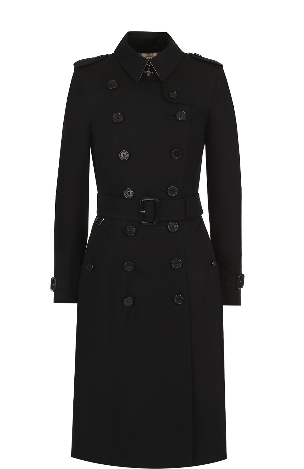 Хлопковый двубортный тренч с поясом BURBERRY, арт. 4013324, фото 1