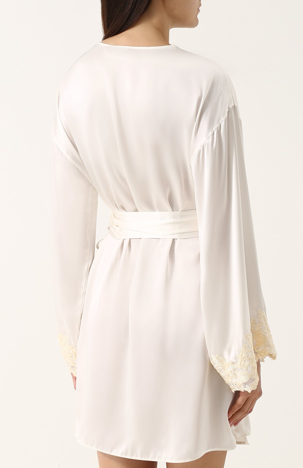 Шелковый халат LA PERLA, арт. 0019230, фото 4