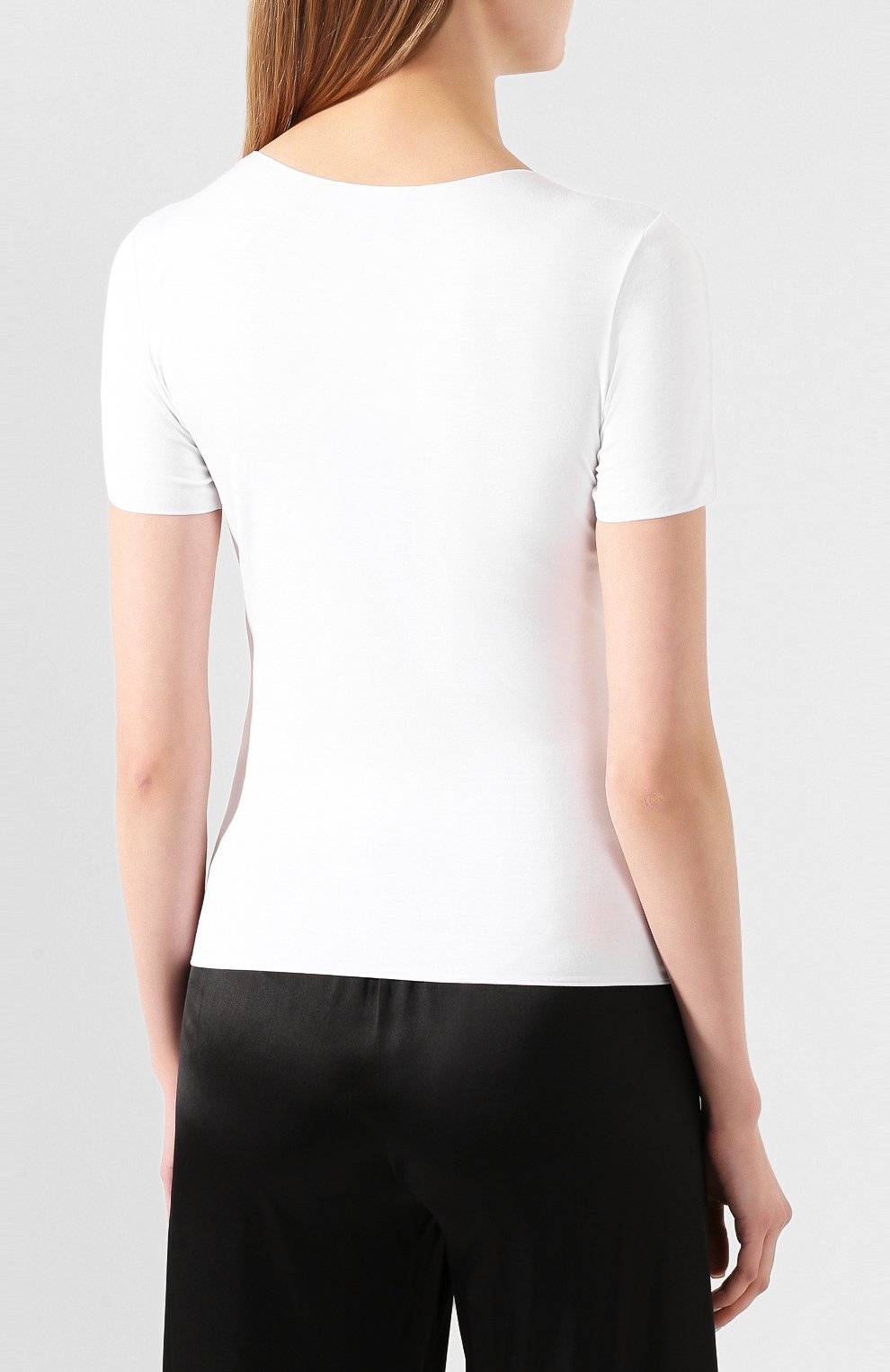 Футболка из вискозы  EMPORIO ARMANI, арт. 8N2M6A/2J85Z, фото 4