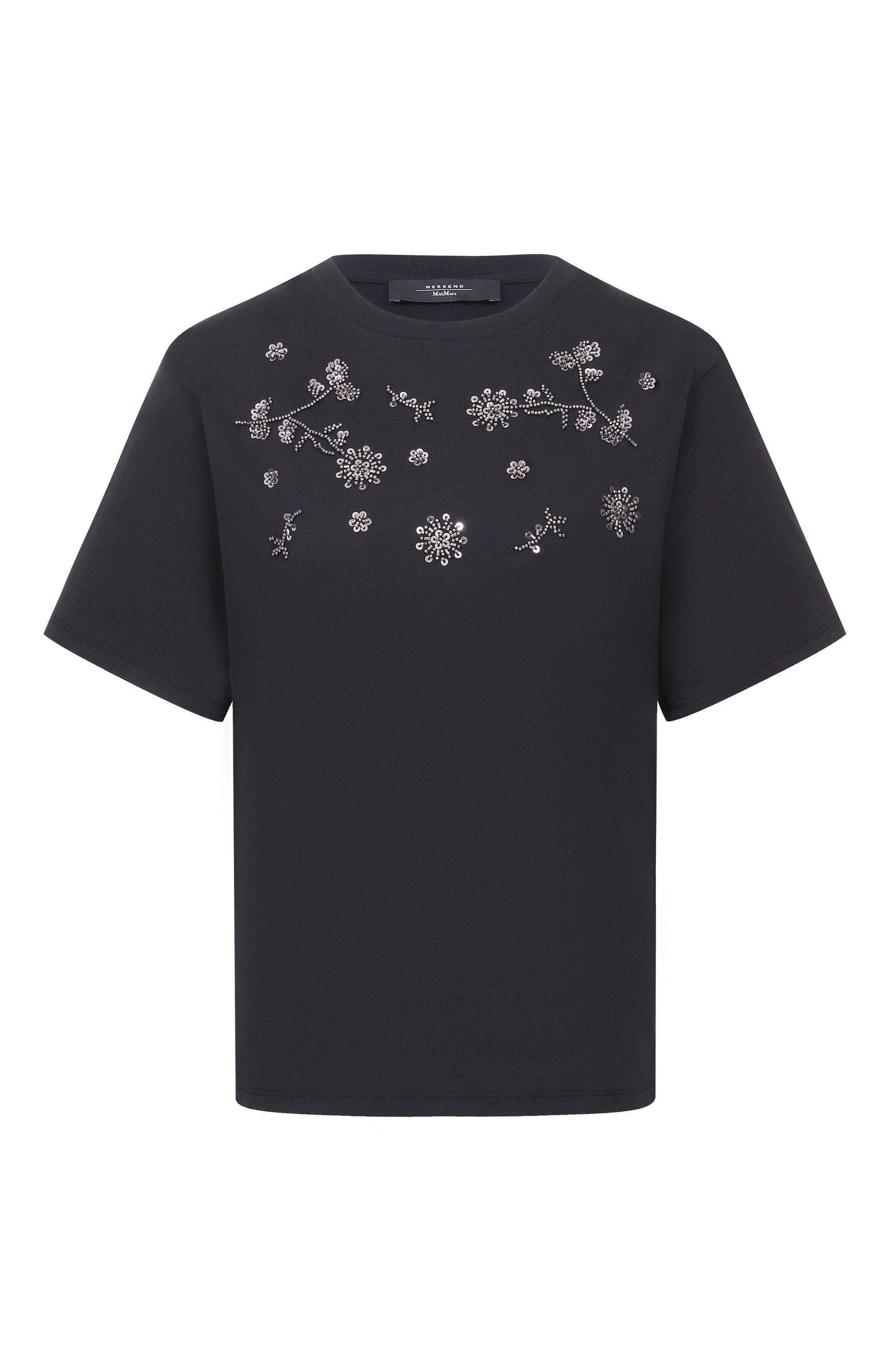 Хлопковая футболка WEEKEND MAX MARA, арт. WKDAGILE, фото 1