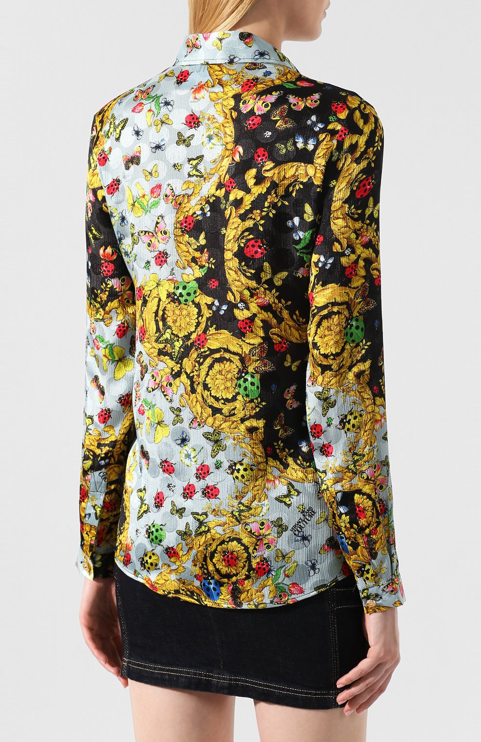 Рубашка с принтом VERSACE JEANS COUTURE, арт. B0HUA603-UDP201/S0535, фото 4