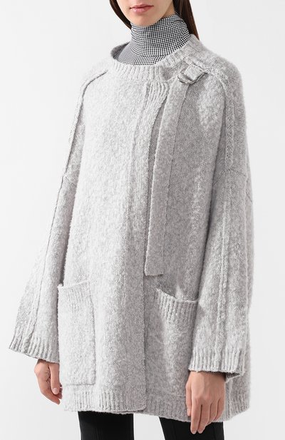 Кардиган из смеси шерсти и кашемира с запахом CHLOÉ, арт. CHC18AMM06670, фото 3