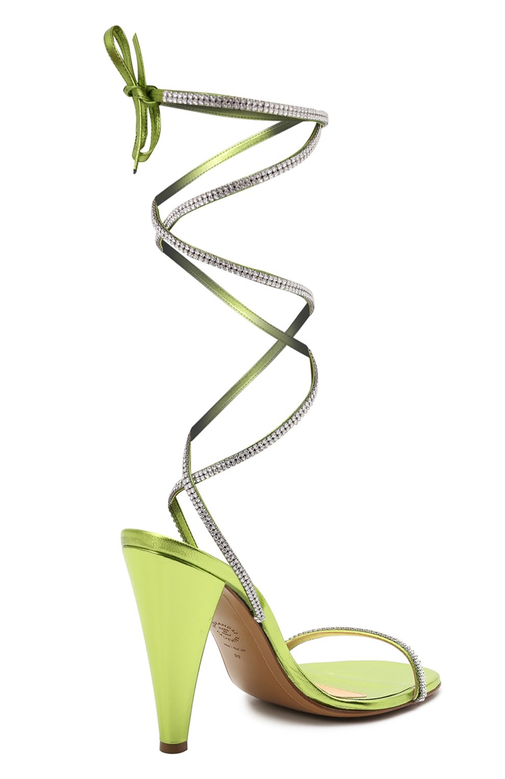 Кожаные босоножки amina ALEXANDRE VAUTHIER, арт. AMINASANDALCR, фото 4