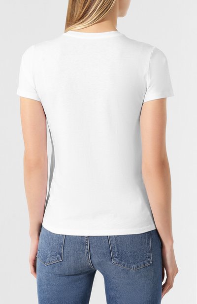 Хлопковая футболка MICHAEL MICHAEL KORS, арт. MH85M2Y97J, фото 4