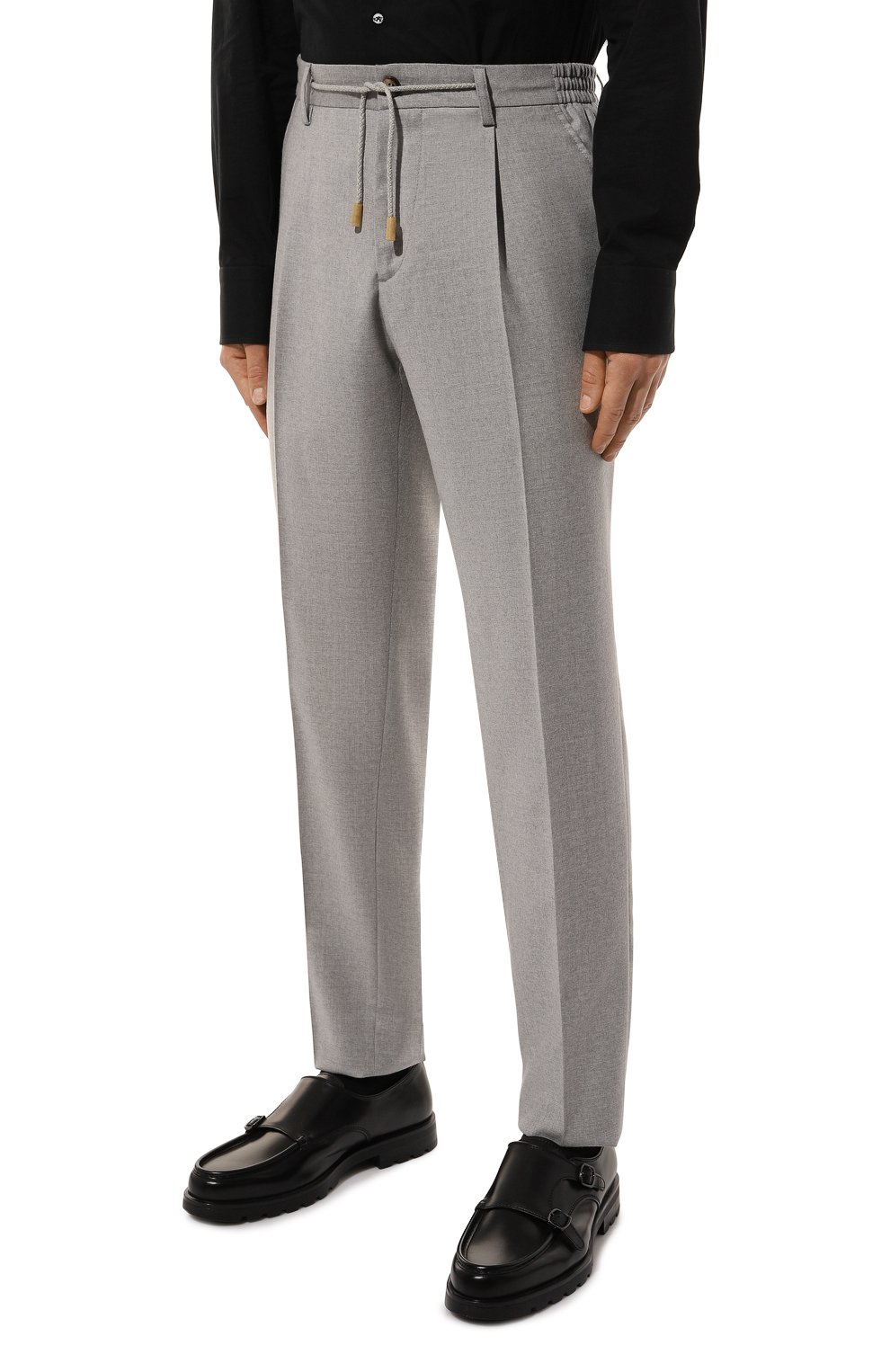 Шерстяные брюки L.B.M. 1911, арт. 8446/44504, фото 3