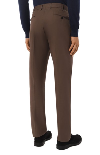 Хлопковые брюки ZEGNA, арт. UBI20A5/TR10471, фото 4