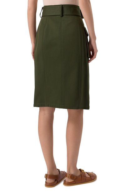 Хлопковая юбка ELIE SAAB, арт. SK130NS25/GA002, фото 4