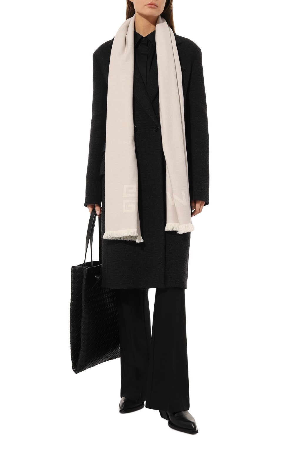 Шарф из шерсти и кашемира GIVENCHY, арт. GW7020/J5050, фото 2