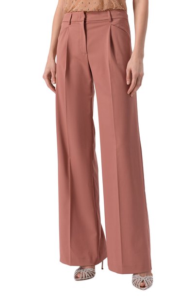 Брюки THE ANDAMANE розового цвета по цене 58200 руб., арт. T170441A/TNW050, фото 3 Брюки THE ANDAMANE, арт. T170441A/TNW050, фото 3