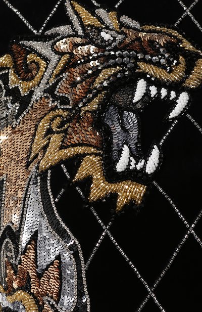 Платье из смеси вискозы и шелка BALMAIN, арт. SF16848/P016, фото 5