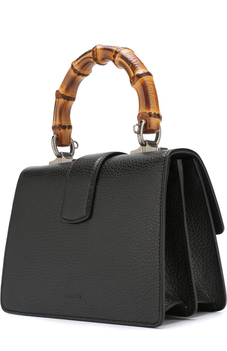 Женская сумка dionysus mini GUCCI черного цвета, арт. 523367/CA0HN | Фото 3 (Ремень/цепочка: На ремешке; Материал: Натуральная кожа; Размер: mini; Статус проверки: Проверено, Проверена категория; Сумки-технические: Сумки через плечо, Сумки top-handle; Материал сплава: Проставлено, Проверено; Драгоценные камни: Проставлено)