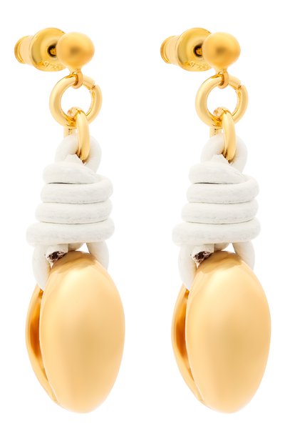 Серьги TOHUM золотого цвета по цене 30800 руб., арт. THM TR ML EA 01 GP/G0LD/M, фото 3 Серьги TOHUM, арт. THM TR ML EA 01 GP/G0LD/M, фото 3